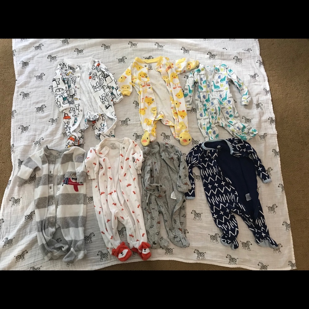 Newborn sleeper lot